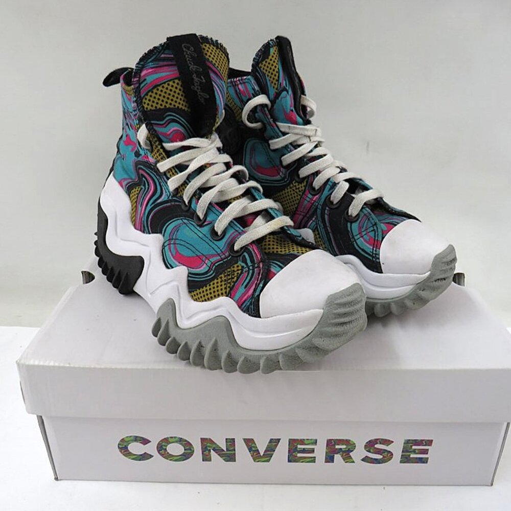 Converse Unisex Run Star Motion Hi Black/Ash Stone/White Size 8 Women